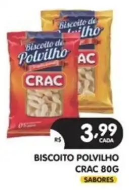 Supermercados Real Biscoito polvilho crac oferta