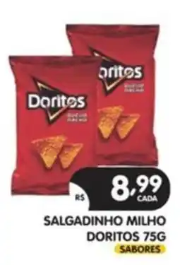 Supermercados Real Salgadinho milho doritos oferta