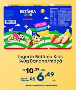 Super Lagoa loguarte betânia kids banana/maçã oferta