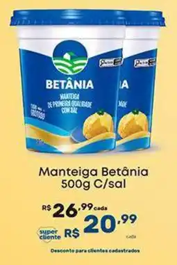 Super Lagoa Manteiga betânia oferta