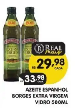 Supermercados Real azeite espanhol borges extra virgem oferta