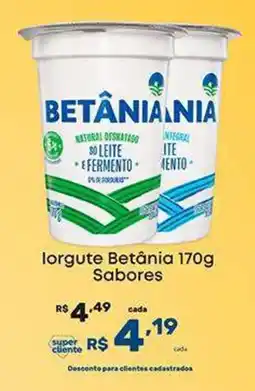 Super Lagoa Iorgute betânia sabores oferta