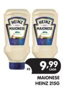 Supermercados Real Maionese heinz oferta