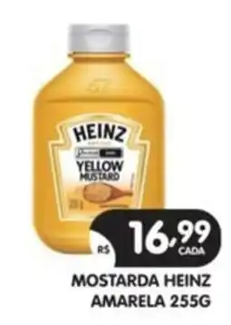 Supermercados Real Mostarda heinz amarela oferta