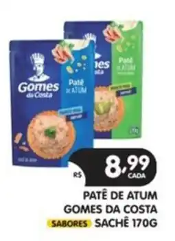 Supermercados Real Patê de atum gomes da costa oferta