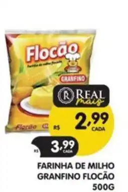 Supermercados Real Farinha de milho granfinho floção oferta