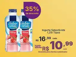 Super Lagoa logurte sabor&vida oferta