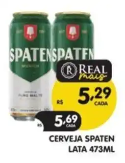 Supermercados Real cerveja spaten oferta