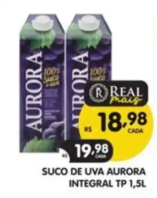 Supermercados Real Suco de uva aurora integral oferta