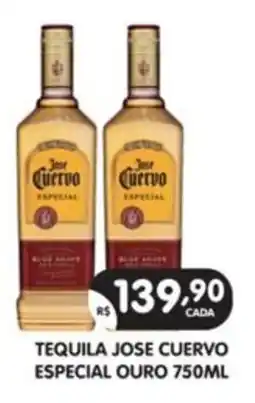 Supermercados Real Tequila Jose Cuervo Especial Ouro oferta