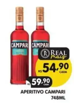 Supermercados Real Aperitivo campari oferta