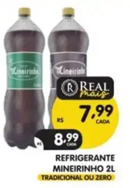 Supermercados Real Refrigerante mineirinho oferta