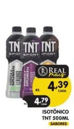 Supermercados Real Isotônico tnt oferta