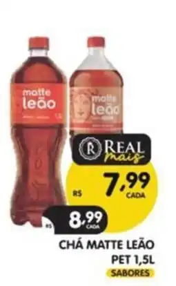 Supermercados Real Chá matte leão oferta