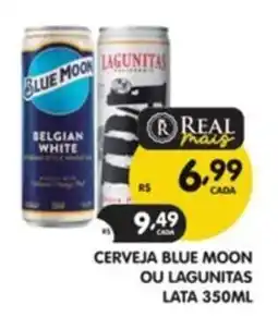 Supermercados Real cerveja blue moon ou lagunitas oferta