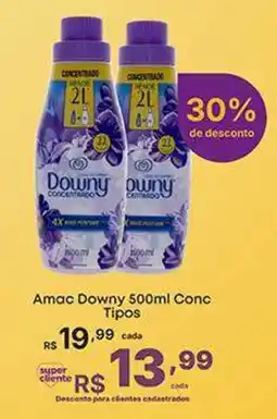 Super Lagoa Amac Downy 500ml Conc Tipos oferta
