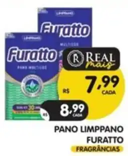 Supermercados Real Pano limpano furatto fragrâncias oferta