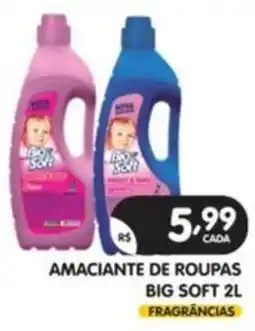 Supermercados Real Amaciante de roupas big soft 2l oferta