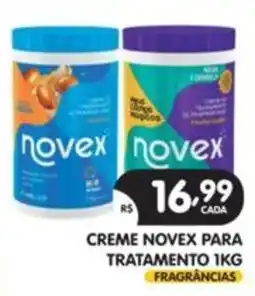 Supermercados Real creme novex para tratamento oferta