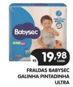 Supermercados Real Fraldas babysec galinha pintadinha ultra oferta