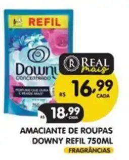 Supermercados Real Amaciante de roupas downy refil oferta