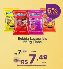 Super Lagoa Bebida Lactea Isis oferta