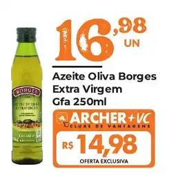 Supermercados Archer Azeite Oliva Borges Extra Virgem oferta