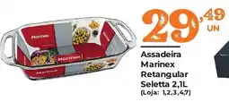 Supermercados Archer Assadeira Marinex Retangular Seletta oferta
