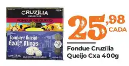 Supermercados Archer Fondue Cruzília Queijo Azul de Minas oferta