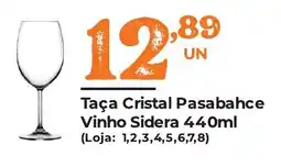 Supermercados Archer Taça Cristal Pasabahce oferta