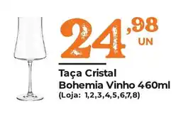 Supermercados Archer Taça Cristal Bohemia Vinho oferta