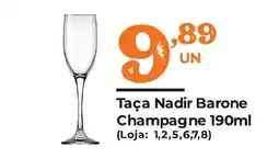 Supermercados Archer Taça nadir barone champagne oferta