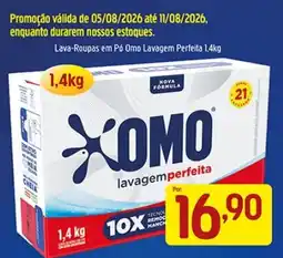 Supermercados Guanabara Lava-Roupas em Pó Omo Lavagem Perfeita oferta