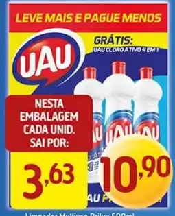 Supermercados Guanabara Limpadores multiuso uau oferta