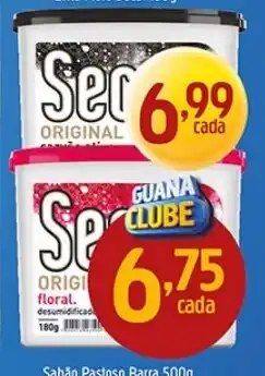 Supermercados Guanabara Sabão pastoso barra original oferta