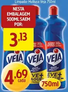 Supermercados Guanabara Limpador Multiuso Veja oferta