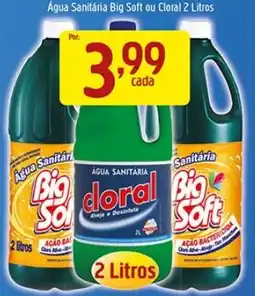 Supermercados Guanabara Água Sanitária Big Soft ou Cloral oferta