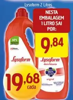 Supermercados Guanabara Lysoform oferta
