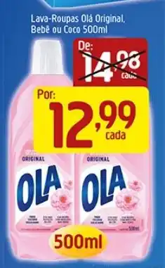 Supermercados Guanabara Lava-Roupas Olá Original, Bebê ou Coco oferta