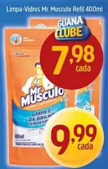 Supermercados Guanabara Limpavidros Mr. Musculo Refil oferta