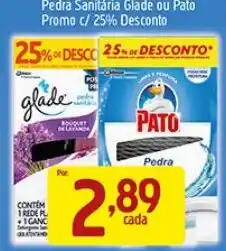 Supermercados Guanabara Pedra Sanitária Glade ou Pato oferta