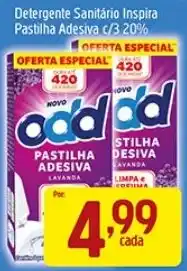 Supermercados Guanabara Detergente Sanitário Inspira Pastilha Adesiva oferta