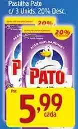 Supermercados Guanabara Pastilha Pato oferta