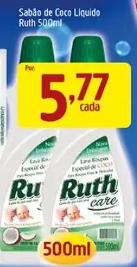 Supermercados Guanabara Sabão de Coco Líquido Ruth oferta