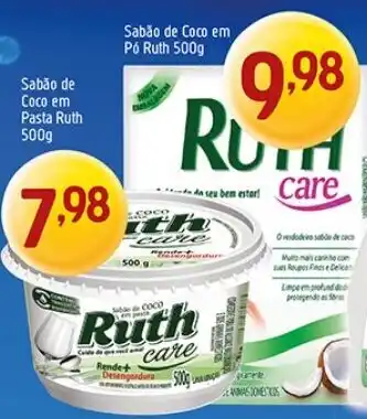 Supermercados Guanabara Sabão de Coco em Pasta Ruth oferta