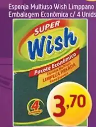 Supermercados Guanabara Esponja multiuso wish limpano oferta