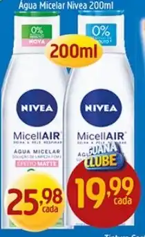 Supermercados Guanabara Agua micelar nivea oferta