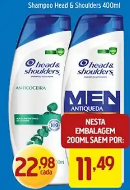 Supermercados Guanabara Shampoo head & shoulders oferta
