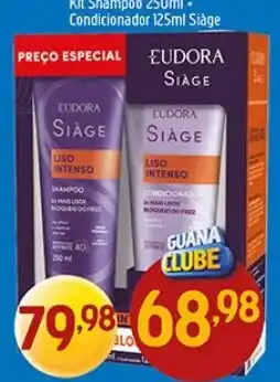 Supermercados Guanabara Kit Shampoo 250ml Condicionador 125ml Siage oferta