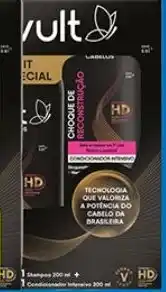 Supermercados Guanabara Shampoo e condicionador de reconstrução hd oferta